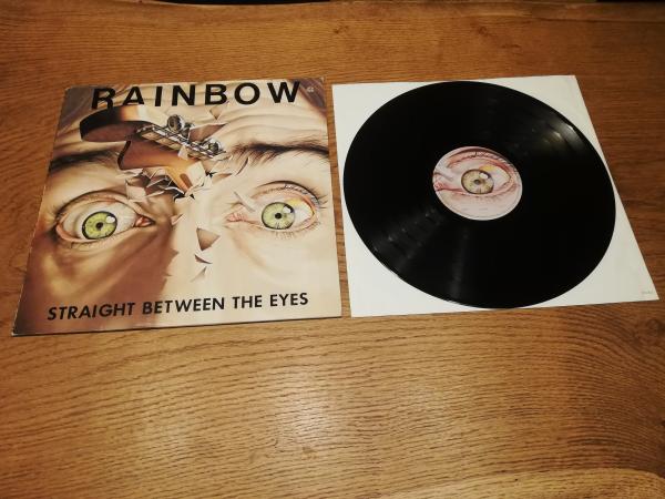 Rainbow Straight between the eyes 1982 Polydor POLD 5056 UK Pressung NM/VG